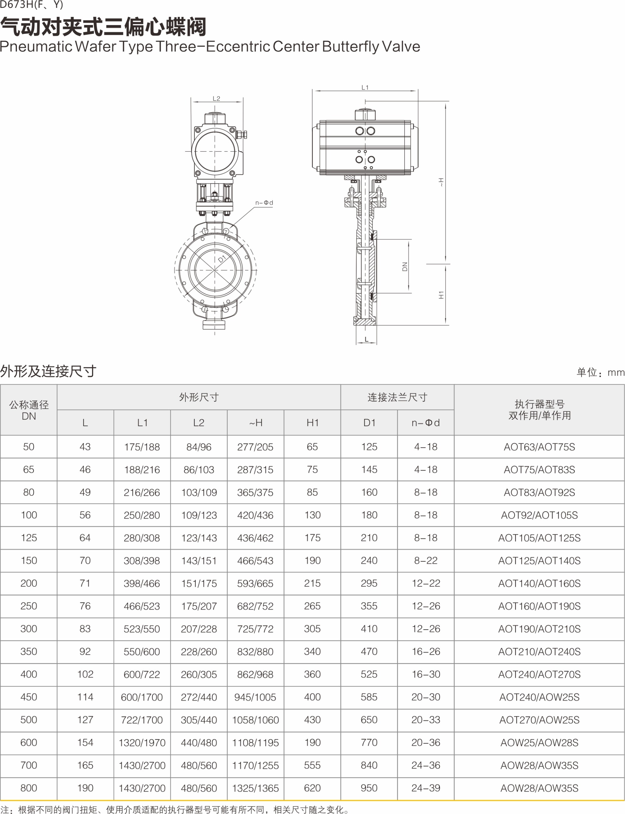 费尔普，气动头，气动执行器，AT气动头，AW气动头，拨叉气缸